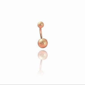 Belly ring rose gold